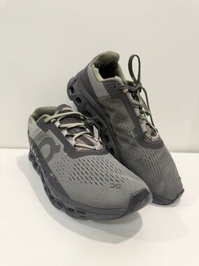 On Running Men's Gray Athletic Sneakers